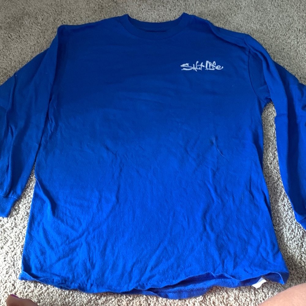 Saltlife boys youth M short sleeve shirt